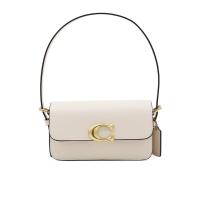 COACH翻盖皮革马鞍包时尚女包优雅潮流轻便出街女士包包 送女友