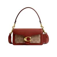 COACH奢侈品箱包女徽标法棍包 CM569-TANRUST 简约