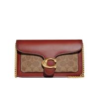 COACH女士单肩包 时尚流行TABBY CHAIN按扣可拆卸链带休闲通勤斜挎包