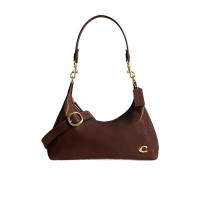 COACH女式可拆卸手提包可肩背斜挎大容量皮质包
