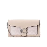 COACH时尚链条单肩包八格卡片插槽可拆卸肩带休闲斜挎包