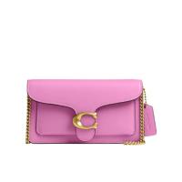 COACH时尚小牛皮单肩包信用卡插槽可拆卸链条肩带