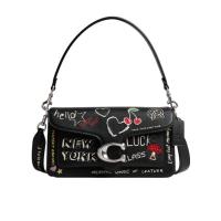 COACH Tabby 26蔻驰小牛皮女士通用款单肩包可拆肩带多口袋按扣