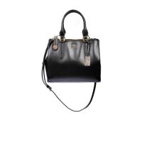 COACH大容量金属徽标女士单肩包可调节拆卸肩带四十三厘米潮流百搭手提