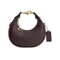 COACH单肩包女小号皮革徽标设计可拆卸肩带拉链开合