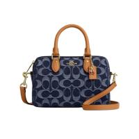 COACH女包品牌标志箱包皮具Rowan 单肩包可调节肩带单肩斜挎包