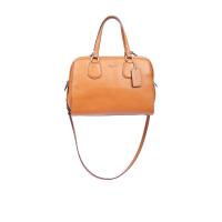 COACH徽标单肩包2024冬季新款拉链闭合合成材质邮差挎包女包