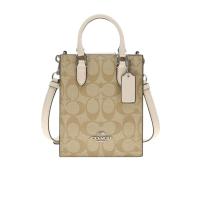 COACH徽标单肩包休闲通勤女士斜挎包 七夕情人节生日礼物送女友