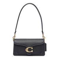 COACH精致百搭女款折叠扣斜挎包手提两用Logo标识后置口袋