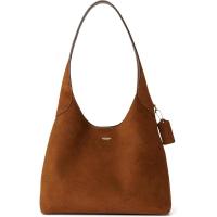 COACH蔻驰女式马鞍包 百搭简约纯色复古大容量休闲通勤单肩斜挎包