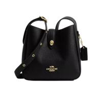 COACH Hadley迷你斜挎包真皮可调节肩带多隔层旋锁扣通勤百搭