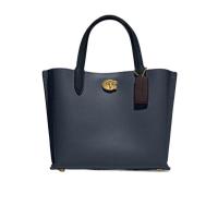 COACH奢侈品箱包女徽标转锁单肩包 C8561b4de- 经典