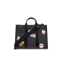 COACH女式旅行箱包PVC背布牛皮轻便耐用