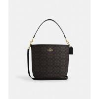 COACH新款女包经典图案单肩斜挎包时尚手提包女士腋下包 情人节礼物