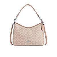 COACH女士涂层帆布单肩包可拆卸肩带多功能都市休闲潮包