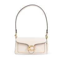 COACH女款牛皮多功能内袋斜挎包抽绳设计 removable肩带