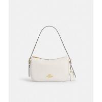 COACH女包新款精致皮革Cayley Shoulder 多用途设计女士单肩斜挎包