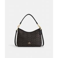 COACH新款女包经典图案Laurel 休闲百搭可调节肩带 情人节礼物