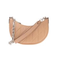 COACH蔻驰Mira女款单肩包纳帕皮革金属徽标可调节肩带链条