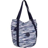 Kipling凯浦林单肩包女实用百搭容量大便携条纹图案轻便时尚