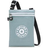 Kipling凯浦林斜挎包女日常使用时尚百搭容量适中便携浅蓝色