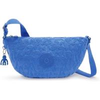 Kipling凯浦林单肩包女容量可调前开袋内部隔层便携蓝色