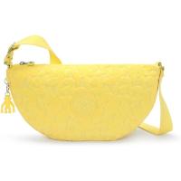 Kipling凯浦林斜挎包女实用便携多功能时尚黄色花纹图案中号