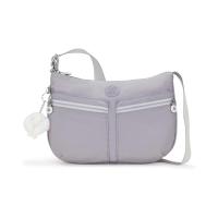 Kipling凯浦林单肩包女防水可调节肩带大容量浅紫色多口袋