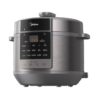 美的YLE8129的电压力锅8L家商用高压焖煮提鲜开盖煮加深加厚内胆定时预约14重安全保护