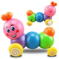 悦臻儿童发条玩具 伸缩扭屁股传统怀旧上链毛毛虫玩具有趣儿童玩具