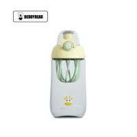 杯具熊beddybear摇摇杯蛋白摇粉杯健身运动水杯子代餐奶昔搅拌杯塑料随手杯580ml