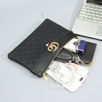 快手红人网红同款信封包男士软皮手拿包美杜莎钱包精神小伙社会人