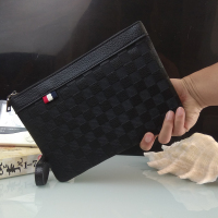 快手红人同款单肩包斜挎包手提钱包男士手拿包软皮社会小伙手抓包