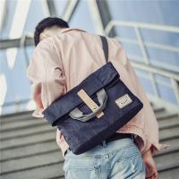 男士包包韩版单肩包斜挎包帆布邮差包死飞包多用商务手提包跨背包