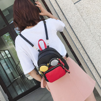 眼镜双肩包女日韩版潮三用学生书包学院迷你小背包女双肩休闲