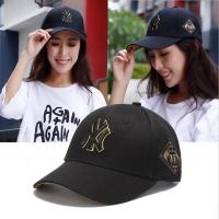 情侣韩版棒球帽女夏天潮牌帽子休闲纯黑白色帽子女百搭鸭舌帽出游