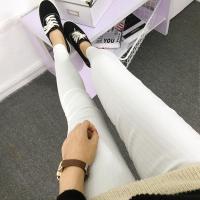 秋冬黑色小脚裤打底裤外穿弹力紧身女裤子铅笔裤显瘦长裤