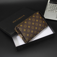 2018新款手包网红同款个性手拿包老花密码锁包休闲男包钱包包邮