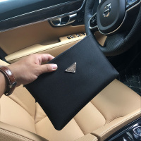 特价包新款潮男帆布包牛津布小怪兽手拿包大容量休闲男包钱包包邮