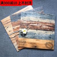 客厅卧室背景墙仿实木仿古砖600x600 个性复古涂鸦瓷砖木纹砖地砖壹德壹