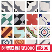花砖200 卫生间拼接花片欧式复古 地砖仿古砖抛釉砖瓷砖背景墙壹德壹