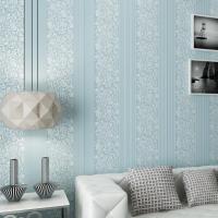 简约现代条纹欧式墙纸无纺布卧室客厅儿童房理店服装店餐厅壁纸壹德壹