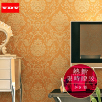 欧式无纺布壁纸 现代简约卧室客厅电视背景墙立体浮雕环保3D墙纸壹德壹