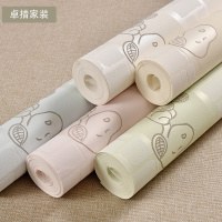 环保儿童房无纺布墙纸男孩女孩王子公主房立体精压卡通卧室壹德壹