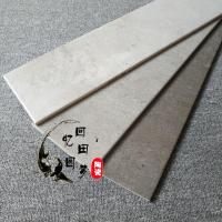 灰色水泥砖地脚线150x800客厅卧室仿古边角线踢脚线地线釉面地砖壹德壹
