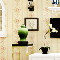 新品3D立体雕刻精压欧式竖条墙纸 卧室可以背景墙墙纸加厚包邮