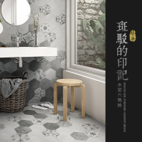 本德尔仿古砖六角客厅防滑地砖电视背景墙混搭花砖260*300壹德壹