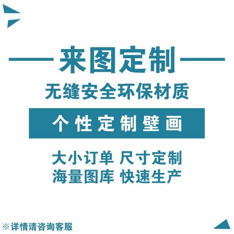 电影海报主题房大型壁画复古怀旧欧式墙纸咖啡厅餐厅酒店酒吧壁纸壹德壹图片