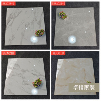 佛山瓷砖鱼肚白金刚石800x800mm 时尚酒店大堂KTV客厅防滑釉面砖壹德壹