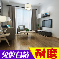 PVC地板革免胶水自粘地板胶家用加厚耐磨防水片材塑料石塑地板纸壹德壹